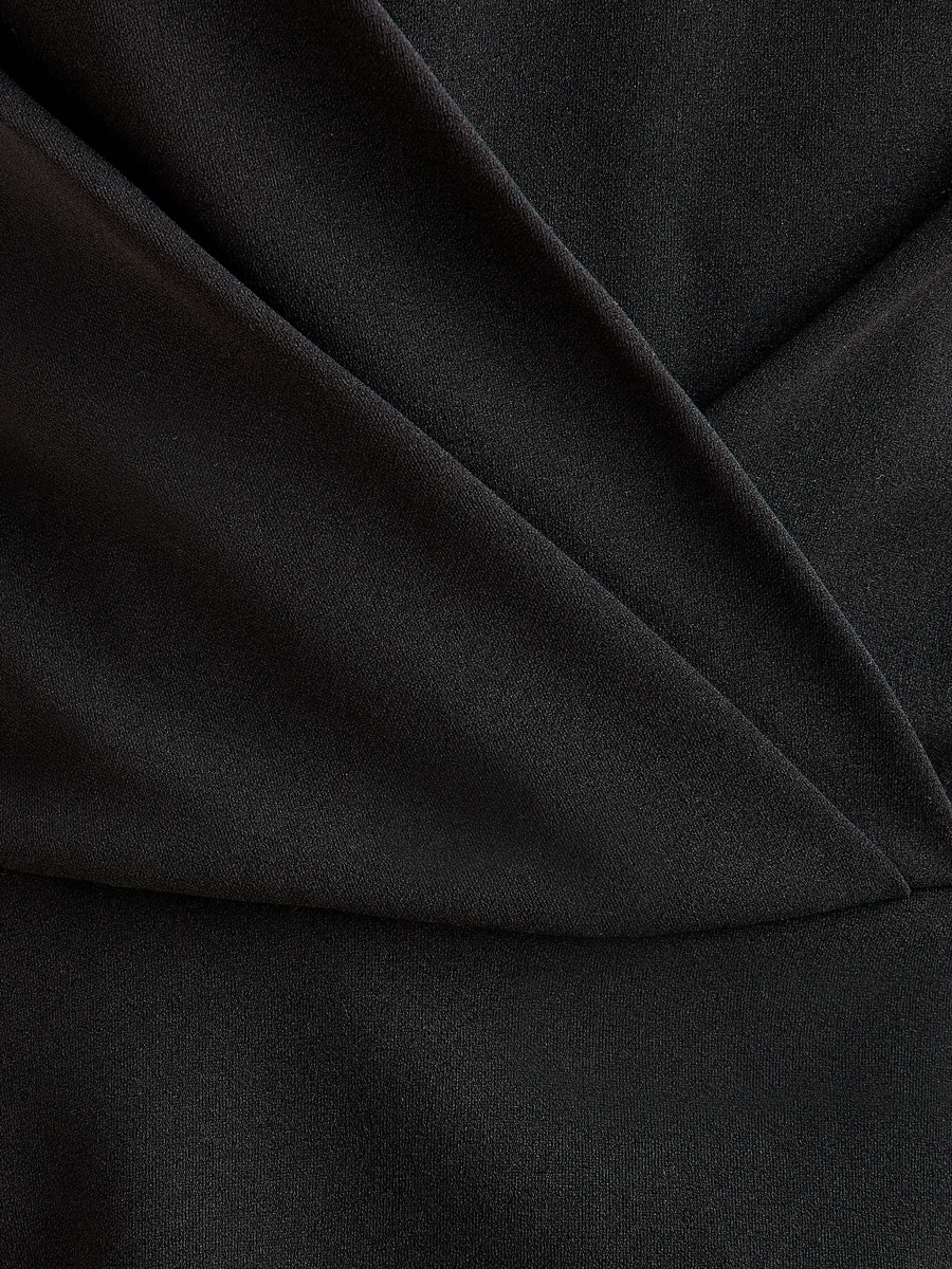 Pleated Peplum Top