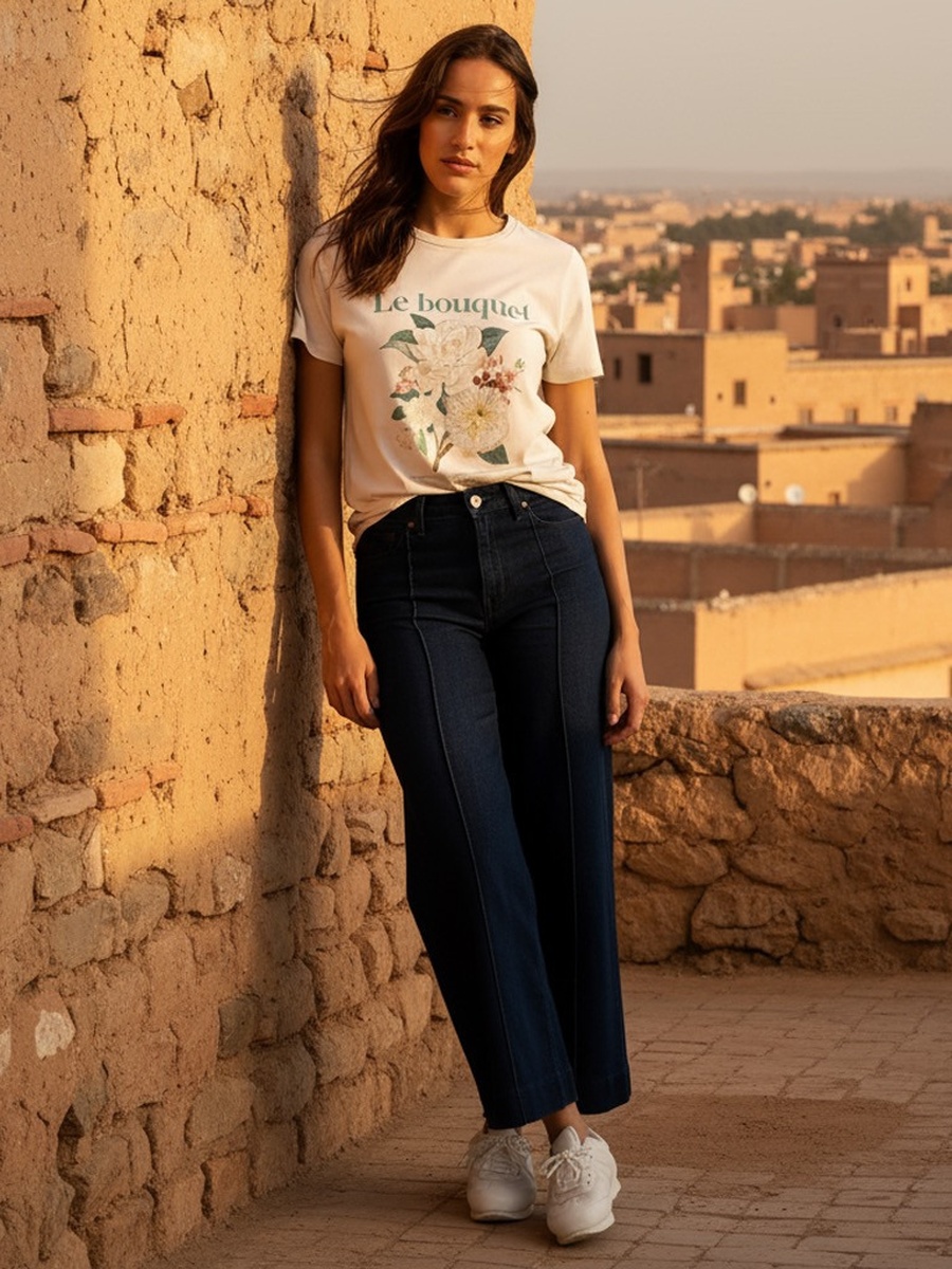 Floral Print T-Shirt