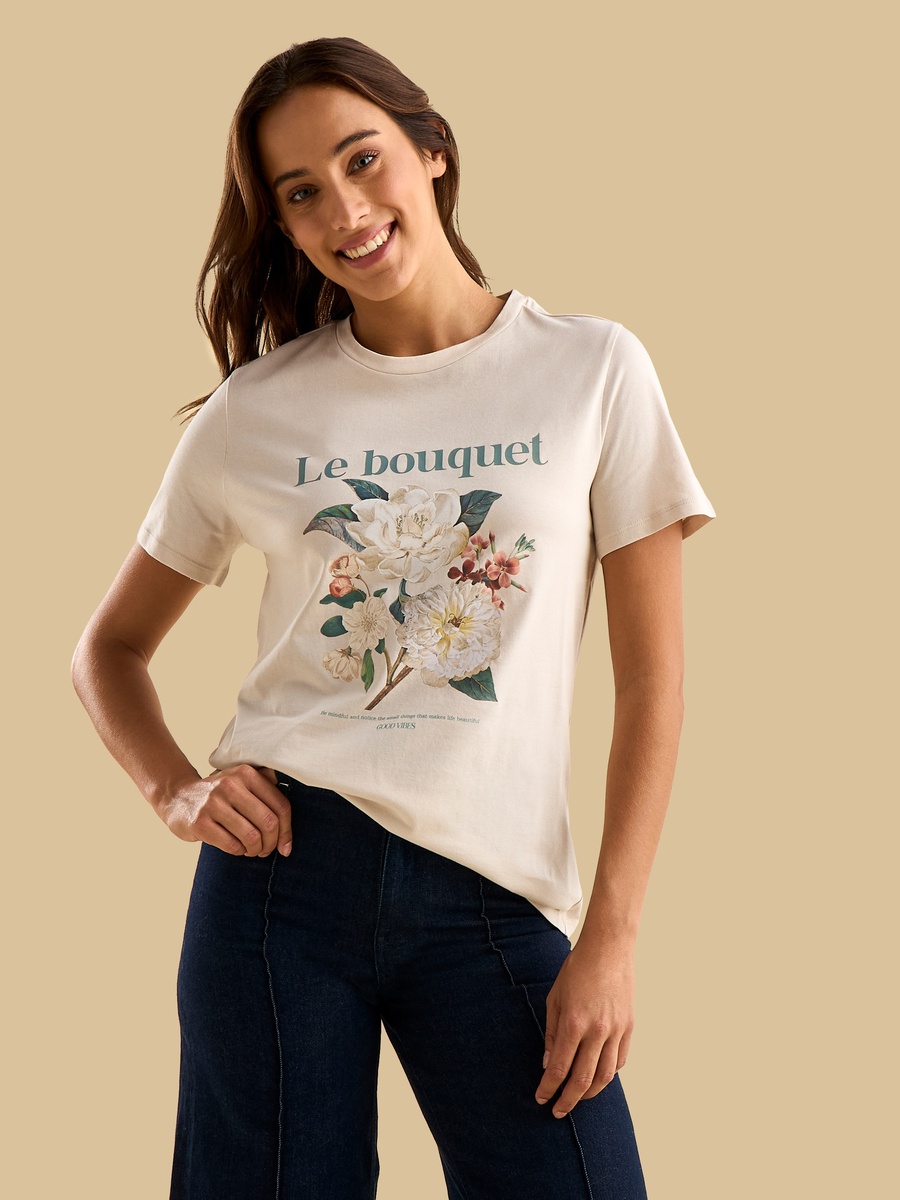 Floral Print T-Shirt