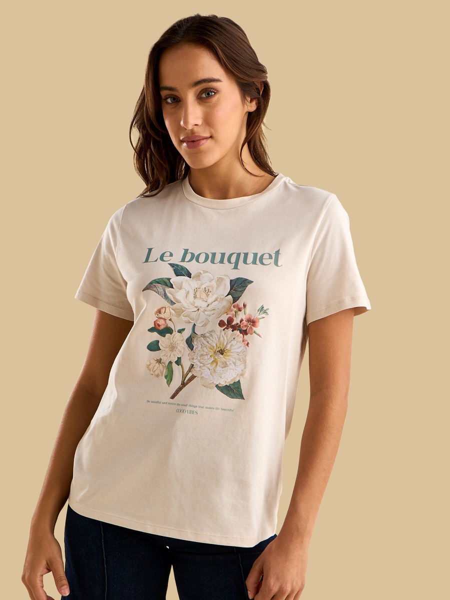 Floral Print T-Shirt