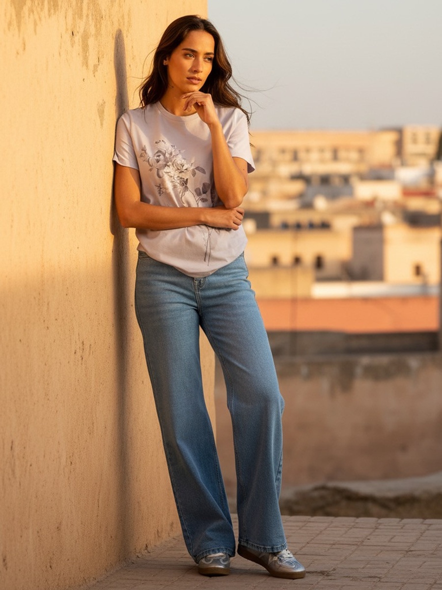 Floral Print T-Shirt