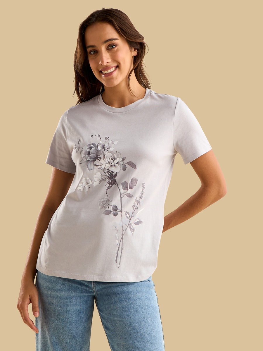 Floral Print T-Shirt