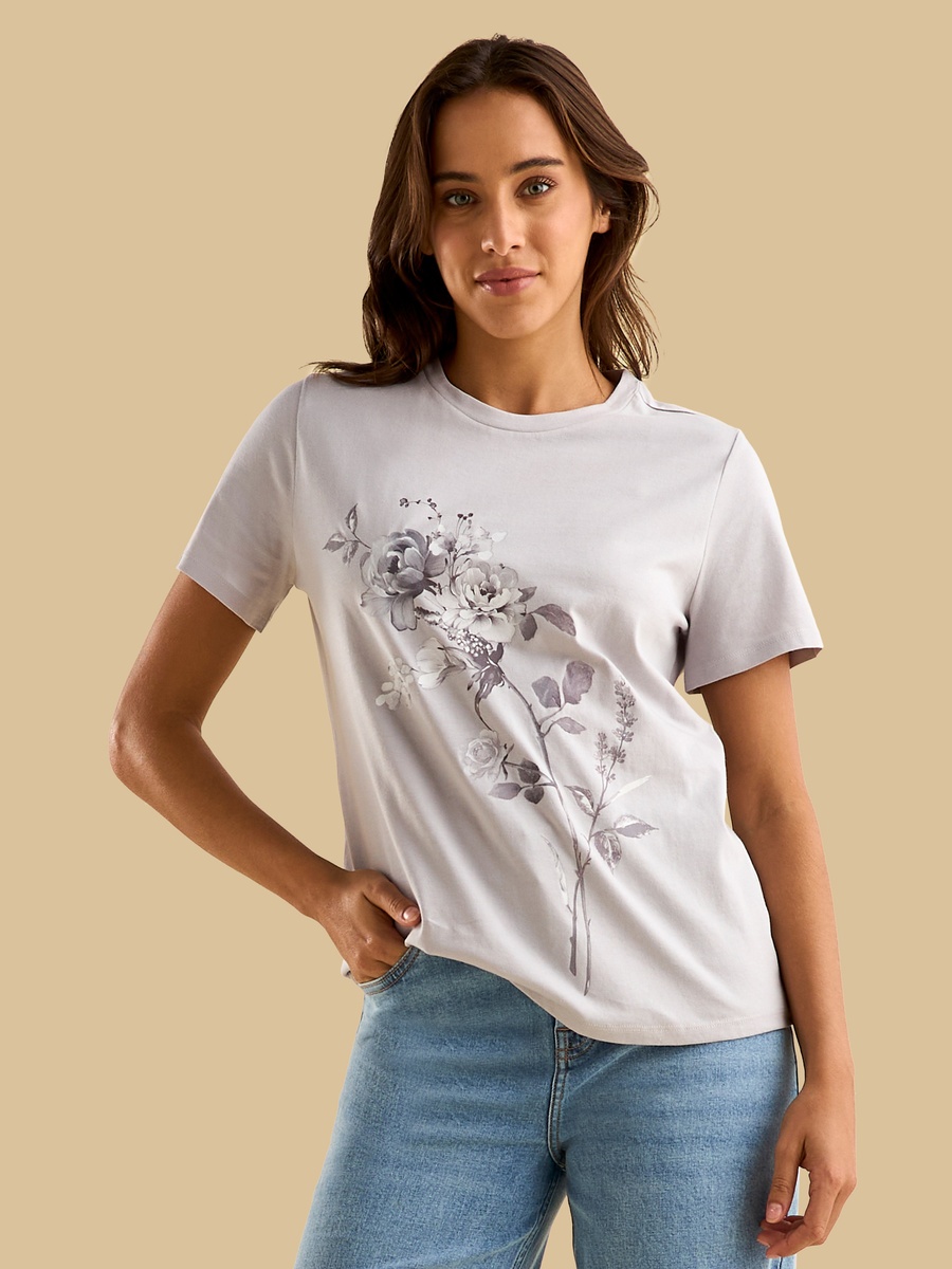 Floral Print T-Shirt