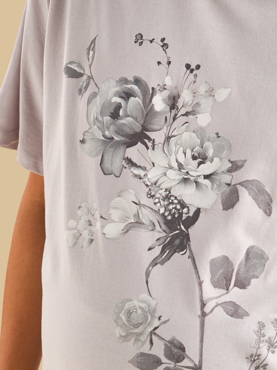 Graphic Print Maternity T-Shirt
