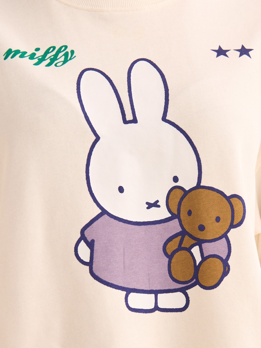 Miffy Print Boxy T-Shirt