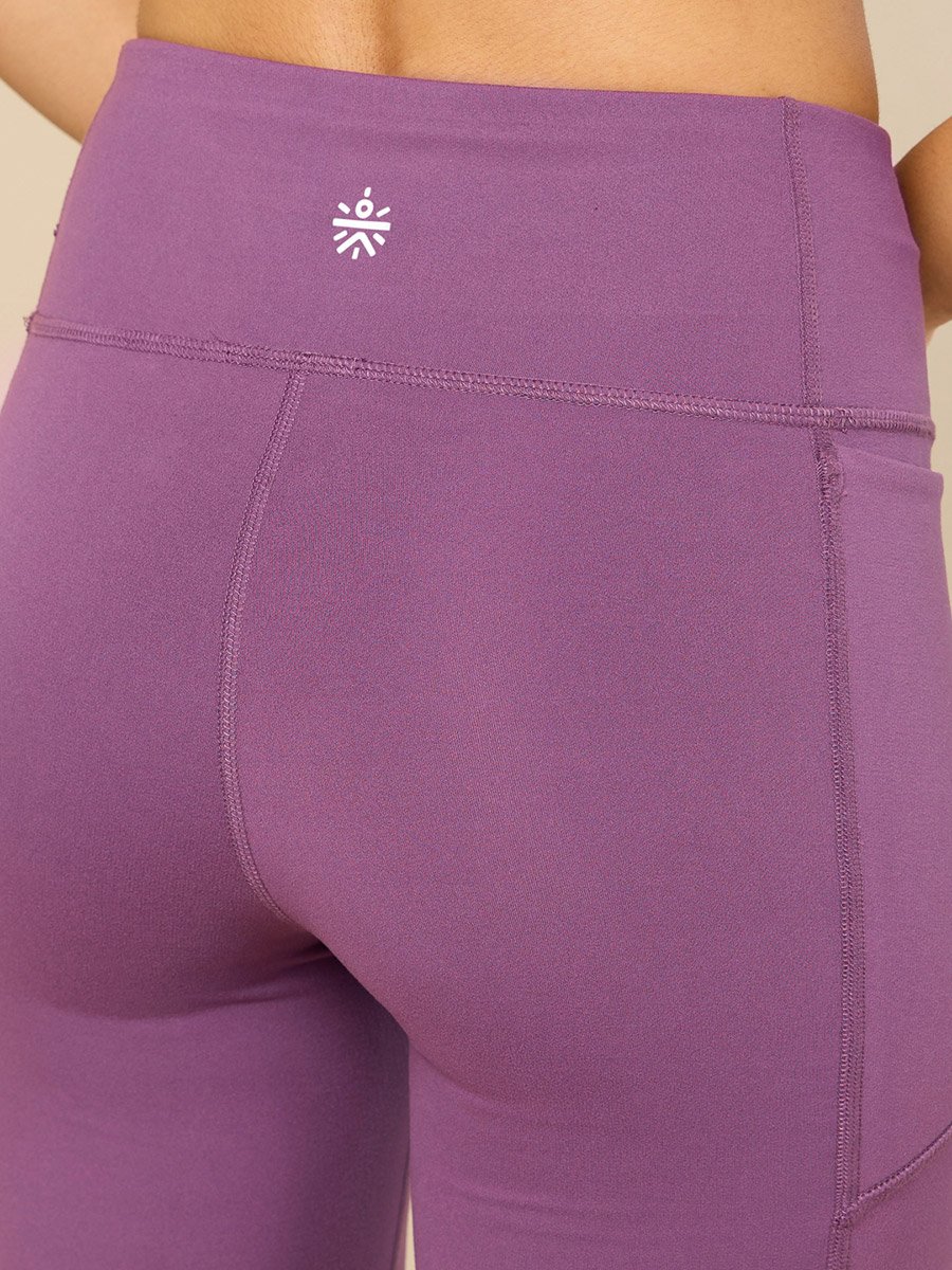 Women Lavender Performance Flare Pants