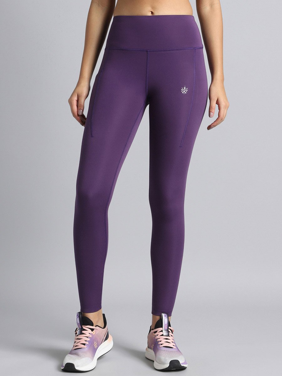 Women Do It All Purple Performance Leggings