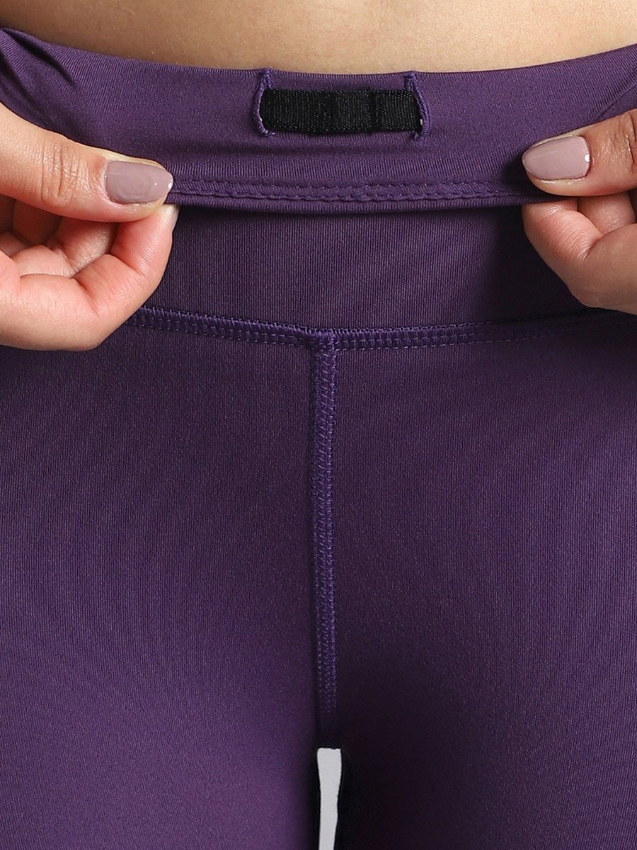 Women Do It All Purple Performance Leggings