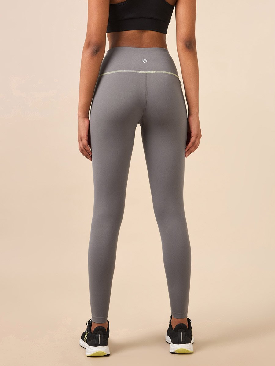 Women Grey Core Performance Leggings