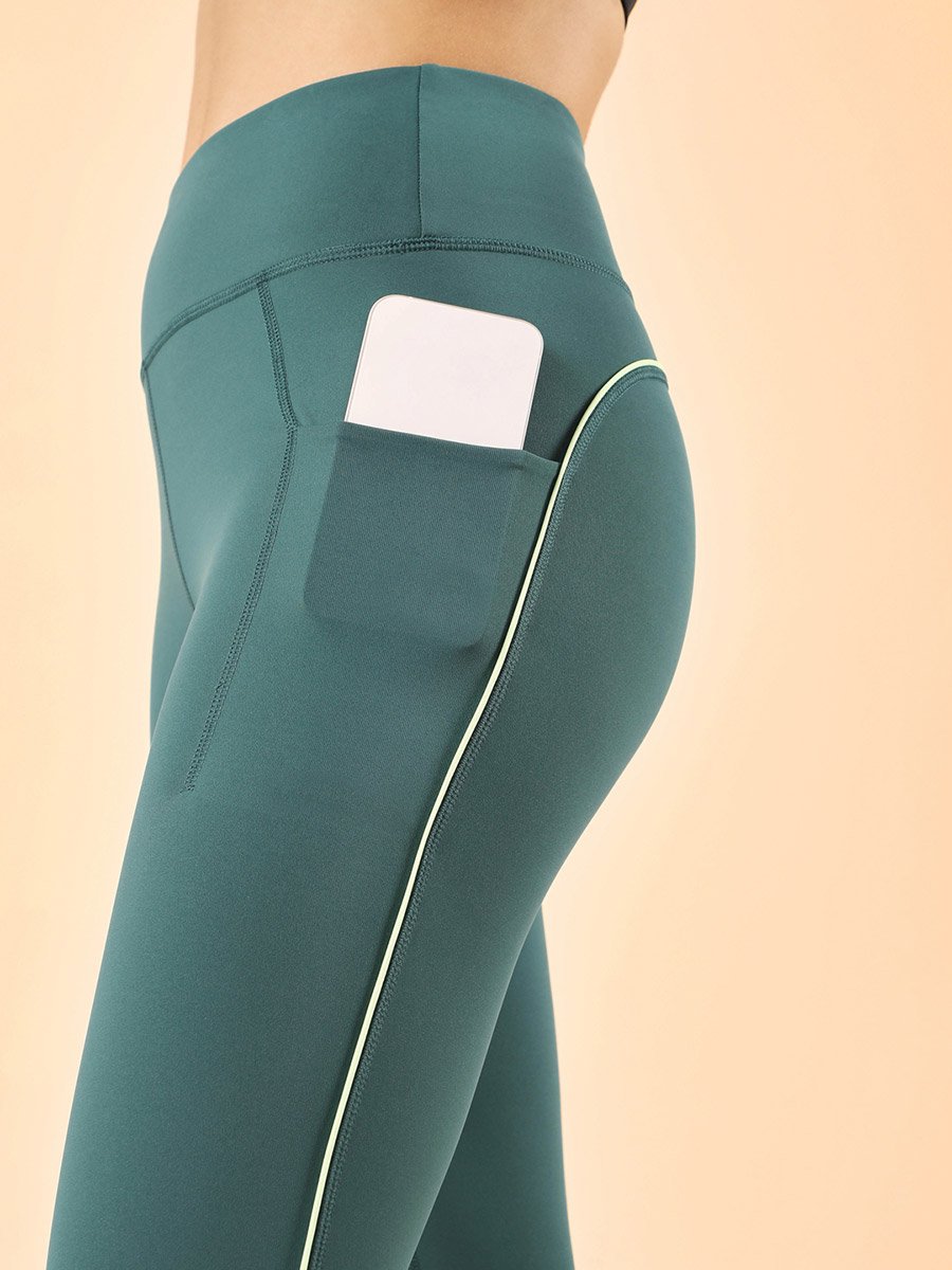 Women Teal Train All Sculpted Leggings
