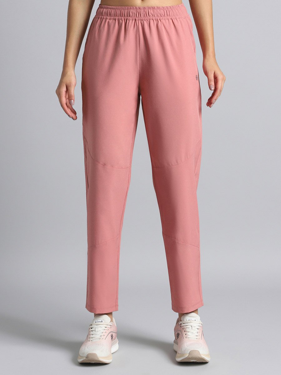 Women Pink Training Sculpted Trackpants