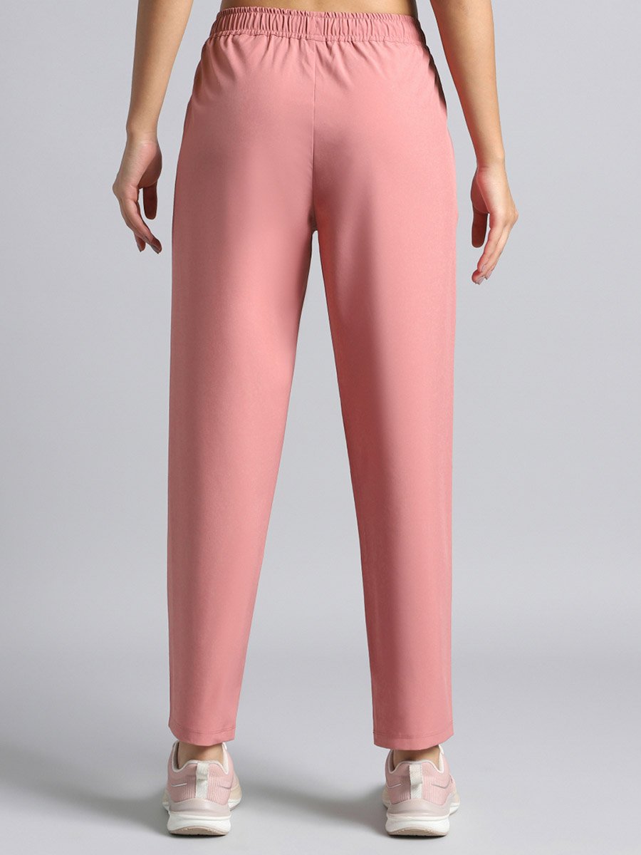 Women Pink Training Sculpted Trackpants