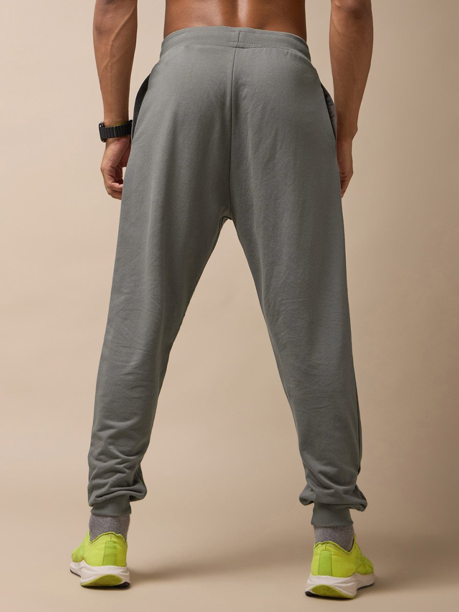 Men Grey Train In Joggers