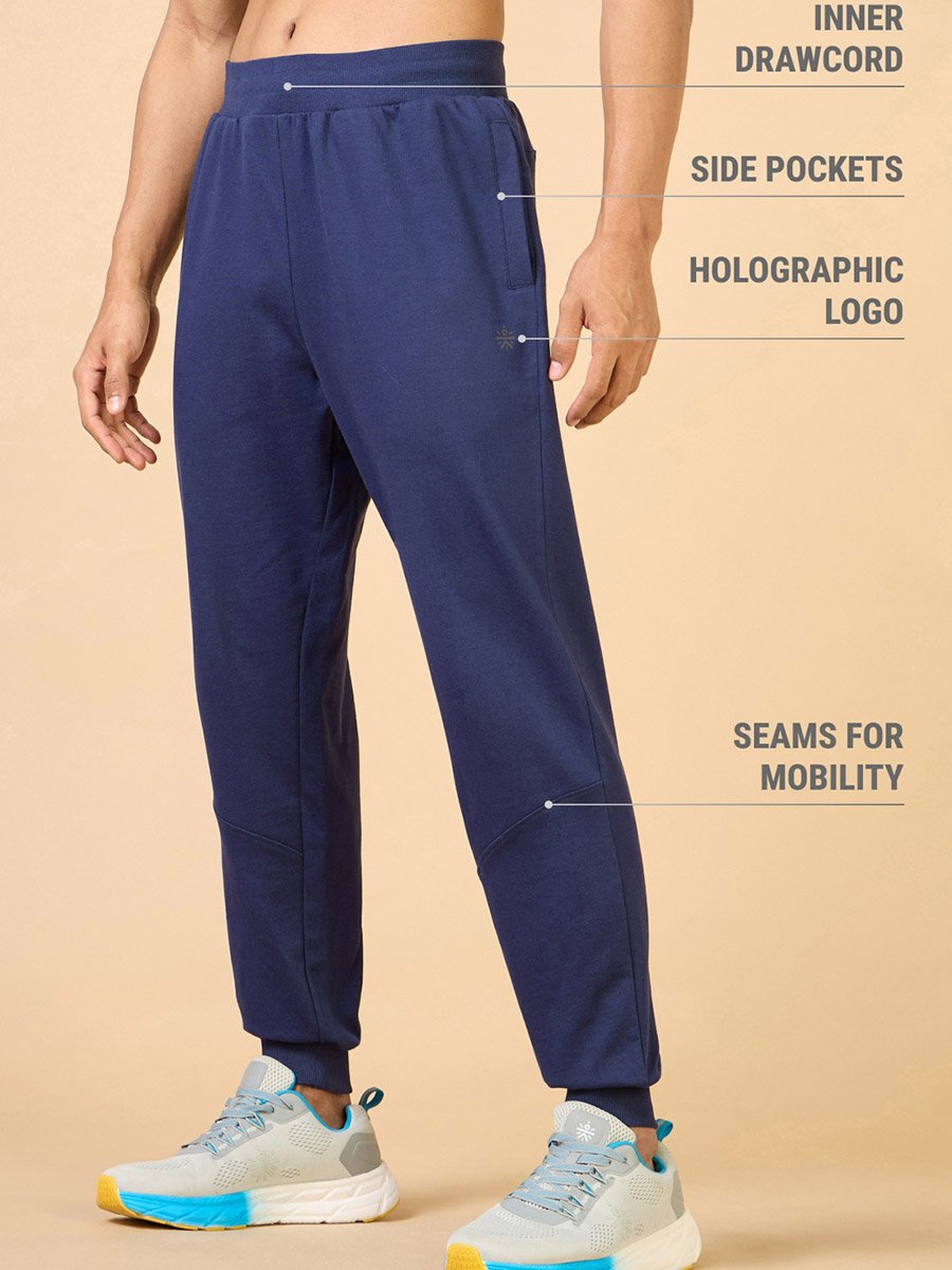 Men Navy Training All Form Joggers