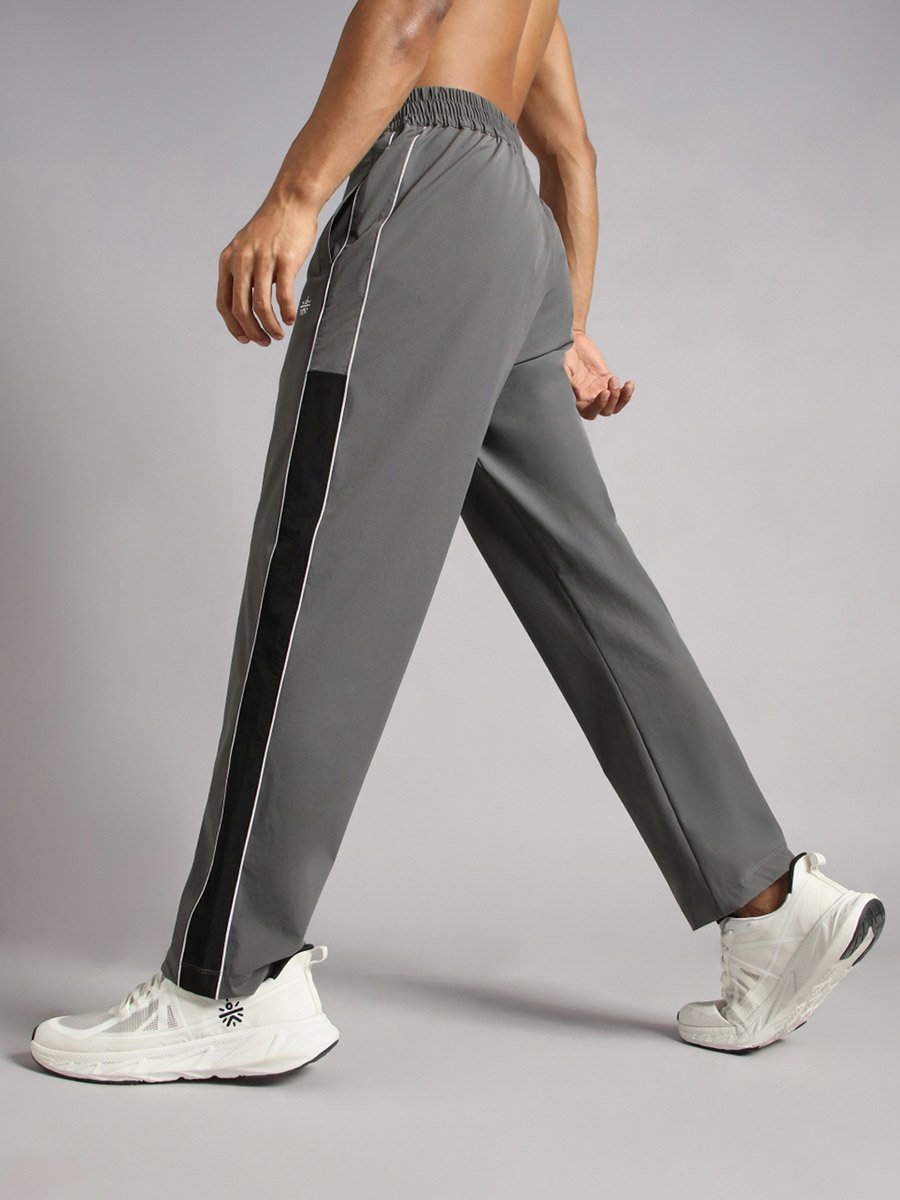 Men Grey Active Day Out Track Pants