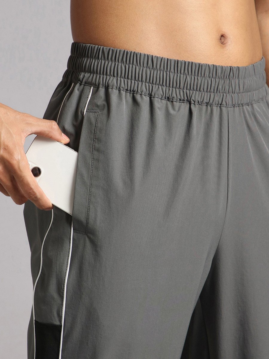 Men Grey Active Day Out Track Pants