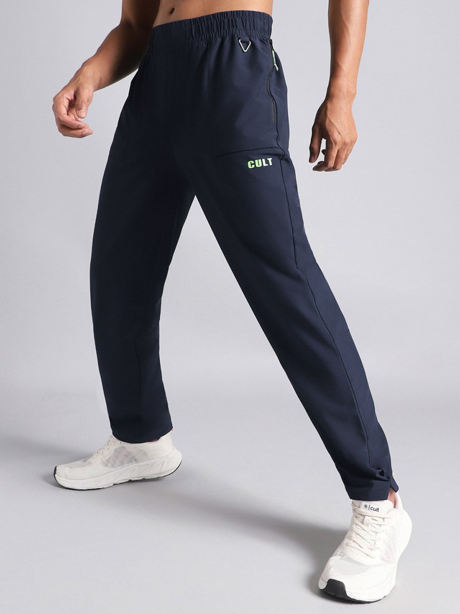 Men Navy City Commuter Track Pants