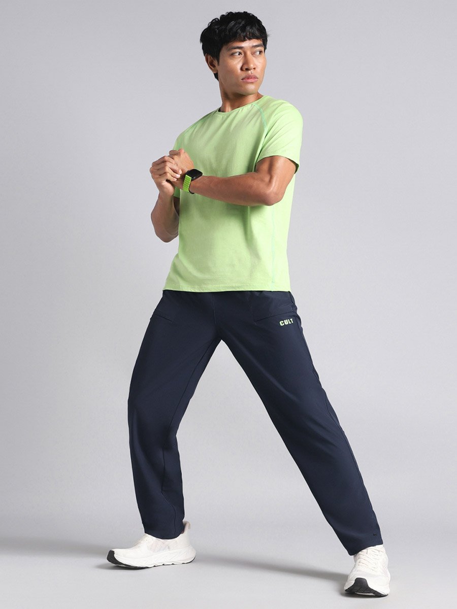 Men Navy City Commuter Track Pants