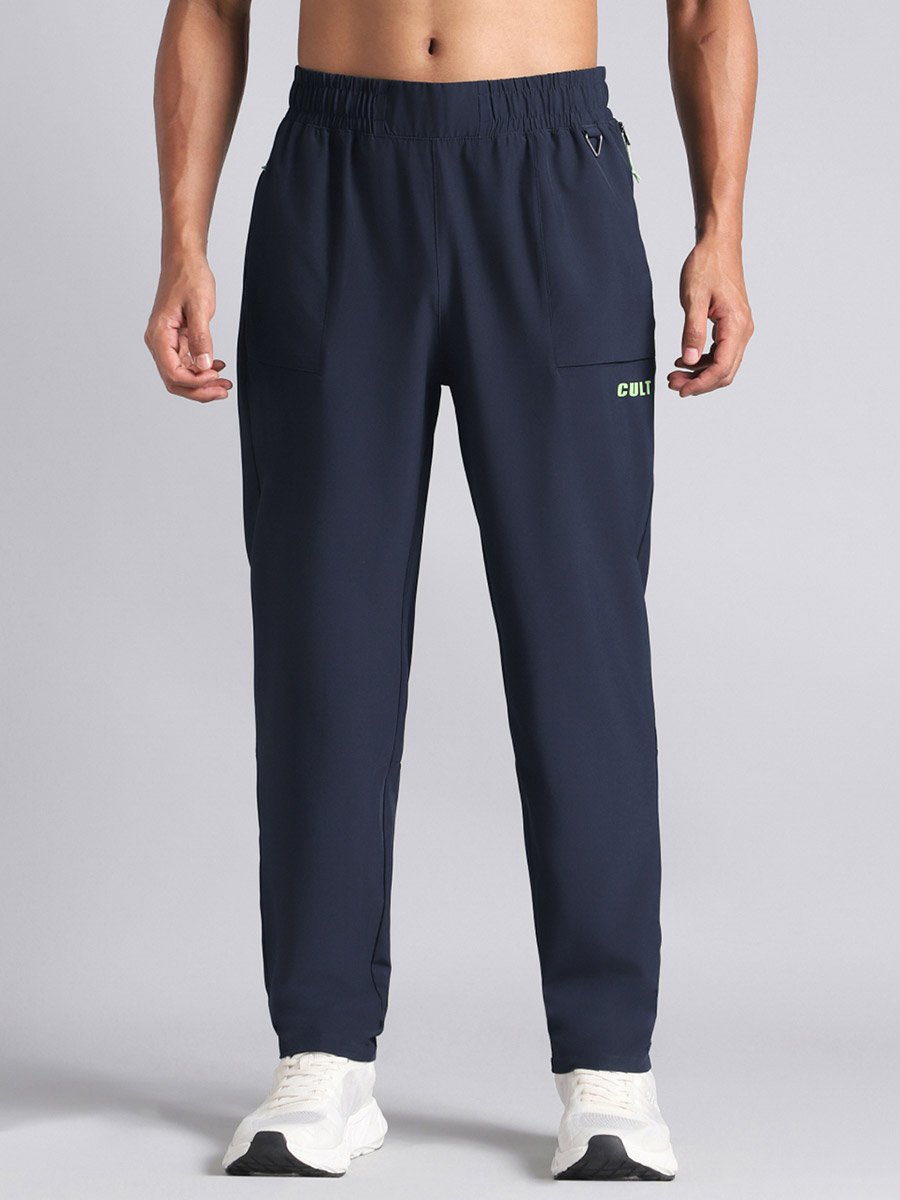 Men Navy City Commuter Track Pants