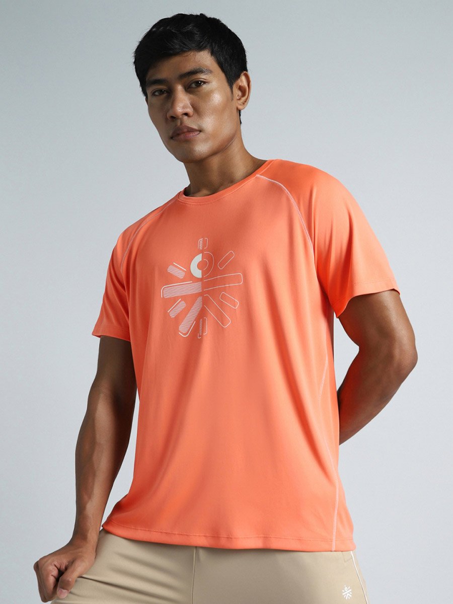 Men Raglan Sleeves Performance T-Shirt