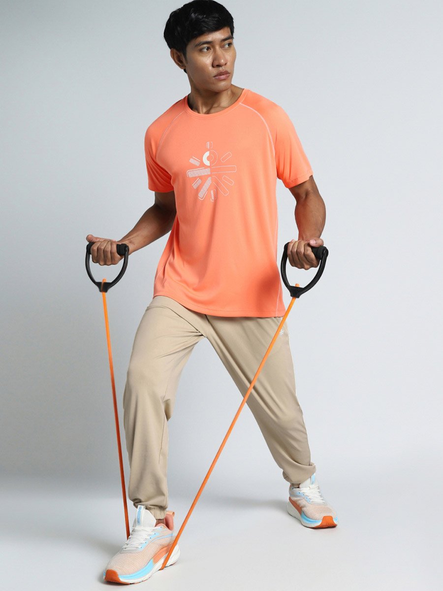 Men Raglan Sleeves Performance T-Shirt