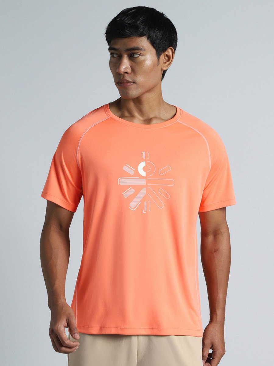 Men Raglan Sleeves Performance T-Shirt