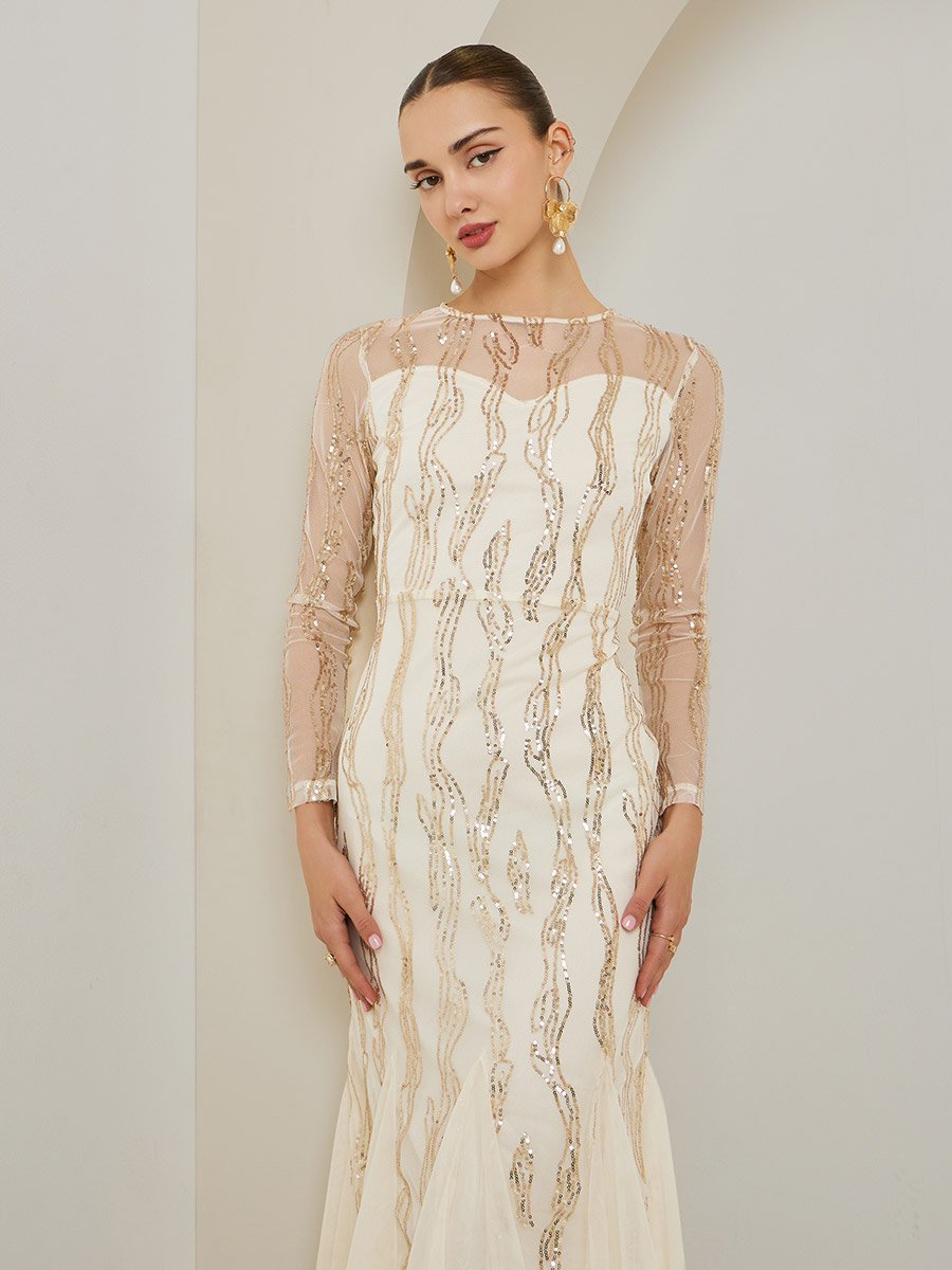 gold glitter bridesmaid dresses Rose Gold Sequin Bridesmaid Dresses Mermaid Off The Shoulder – alinanova