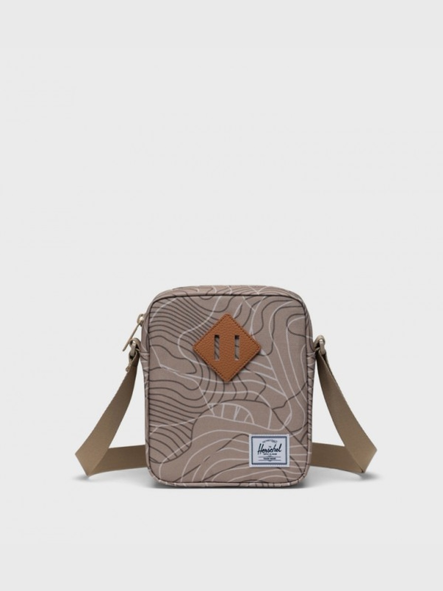 Heritage Printed Twill Crossbody Bag