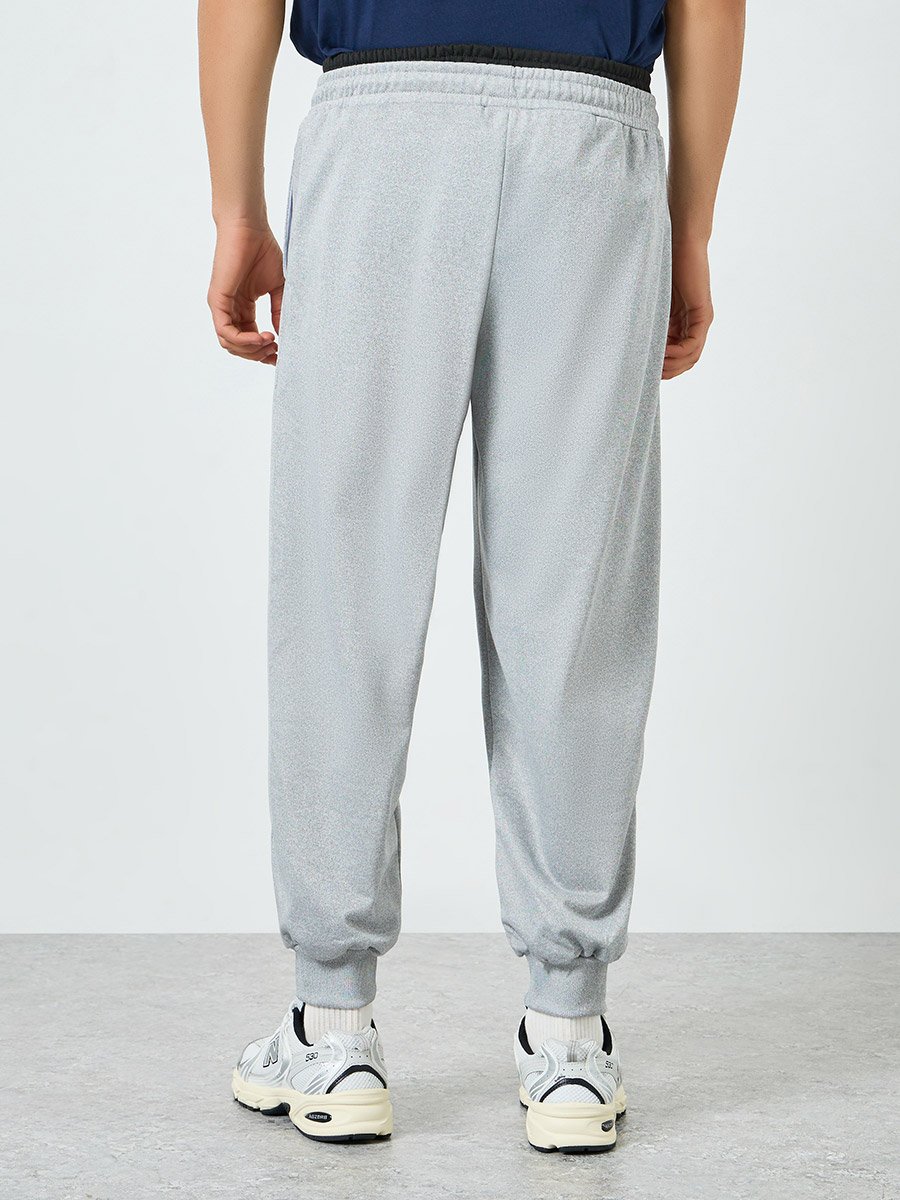Men Grey Relaxed Fit Joggers