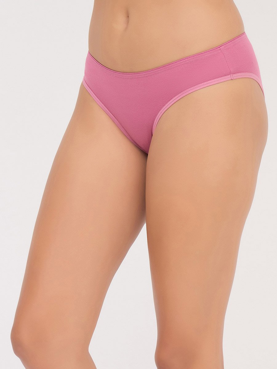Pack of 3- Printed Low Waist Bikini - Cotton