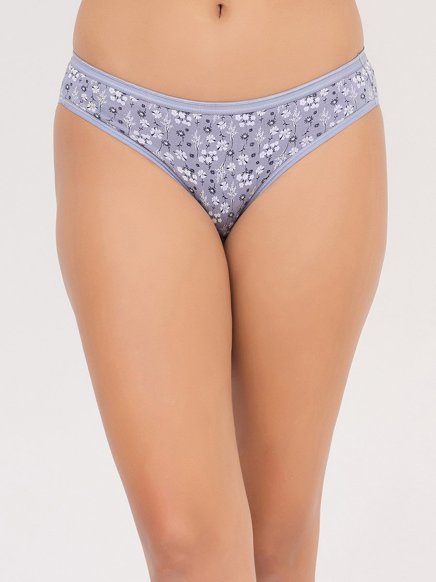 Pack of 3- Printed Low Waist Bikini - Cotton
