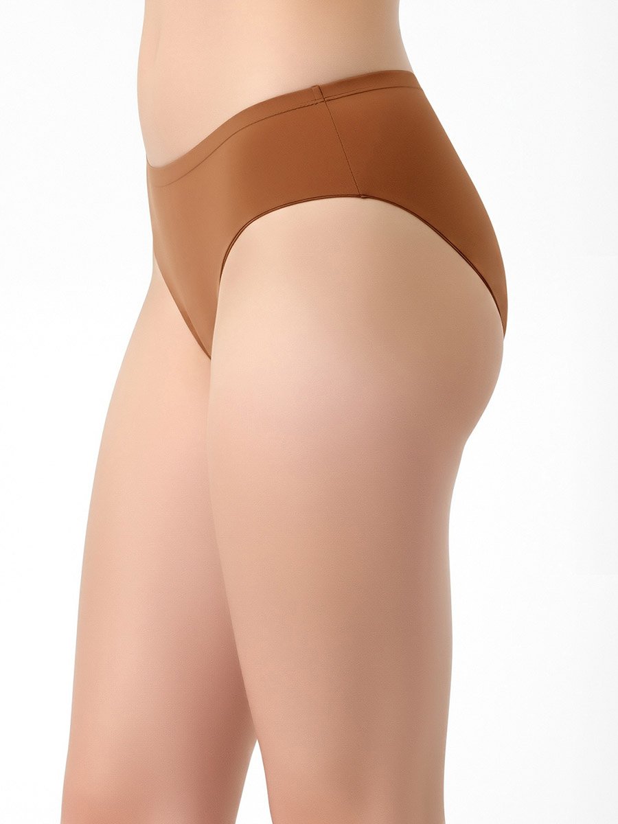 Pack of 3-Mid Waist Hipster Panties with Inner Elastic - Cotton