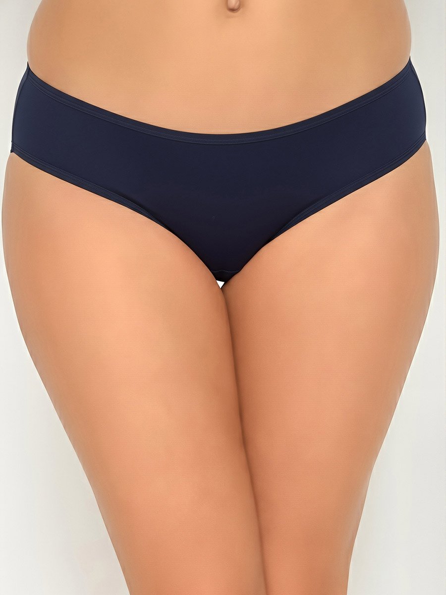Pack of 3- Solid Bikini with Inner Elastic - Cotton