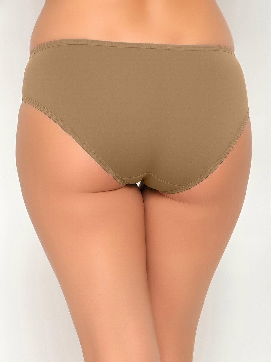 Pack of 3- Solid Bikini with Inner Elastic - Cotton