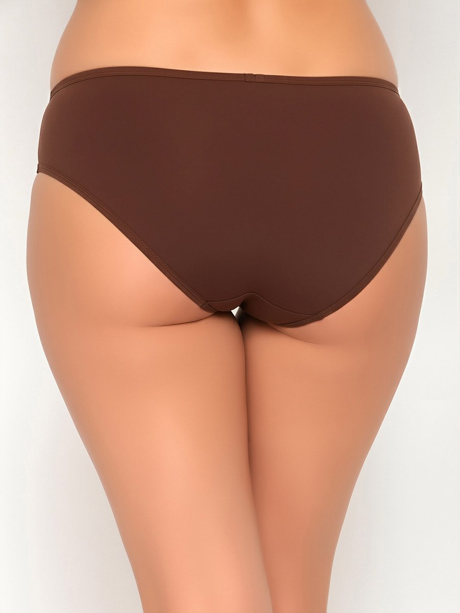 Pack of 3- Solid Bikini with Inner Elastic - Cotton