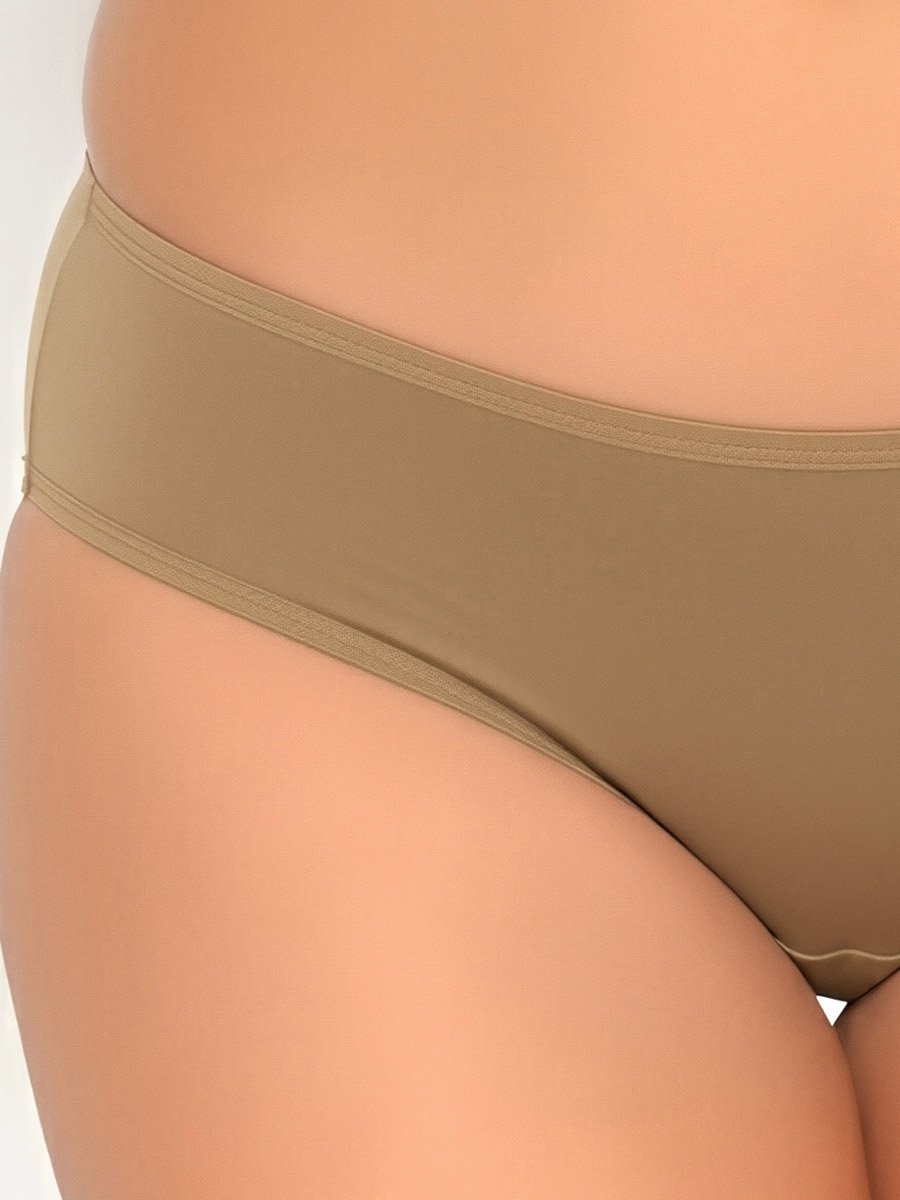Pack of 3- Solid Bikini with Inner Elastic - Cotton