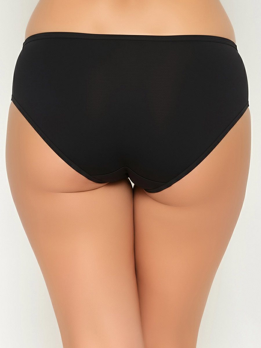 Pack of 3- Solid Bikini with Inner Elastic - Cotton