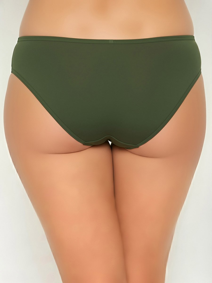 Pack of 3- Solid Bikini with Inner Elastic - Cotton