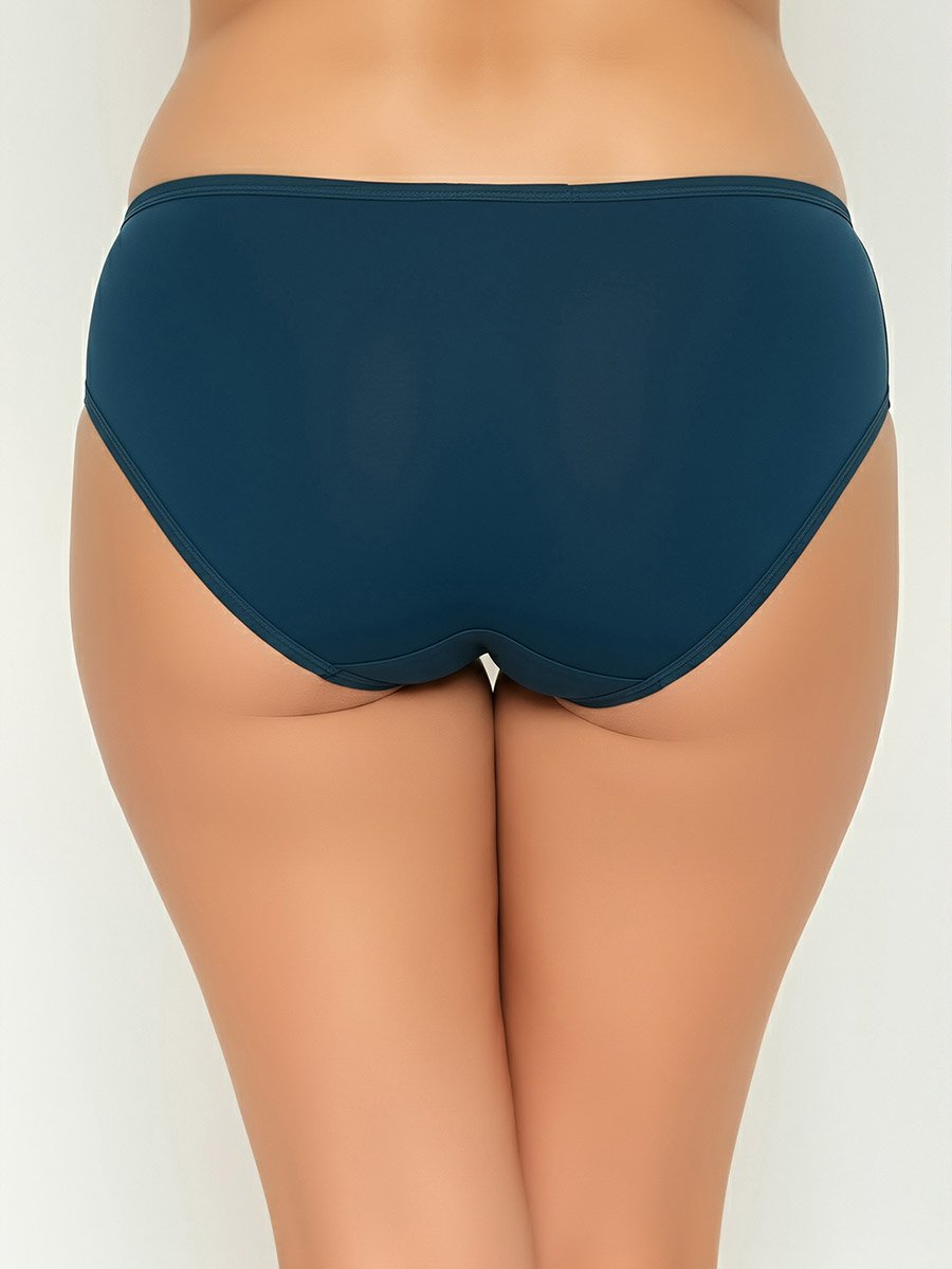 Pack of 3- Solid Bikini with Inner Elastic - Cotton