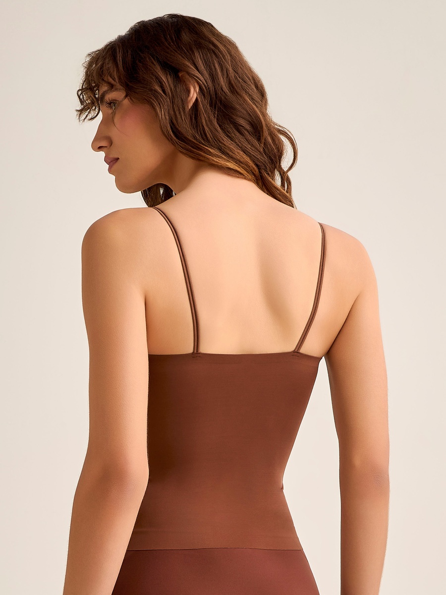 Shaping Cami Bra with Pearl Embellishment