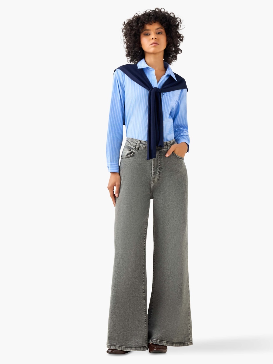 Regular Fit Shirt with Cardigan