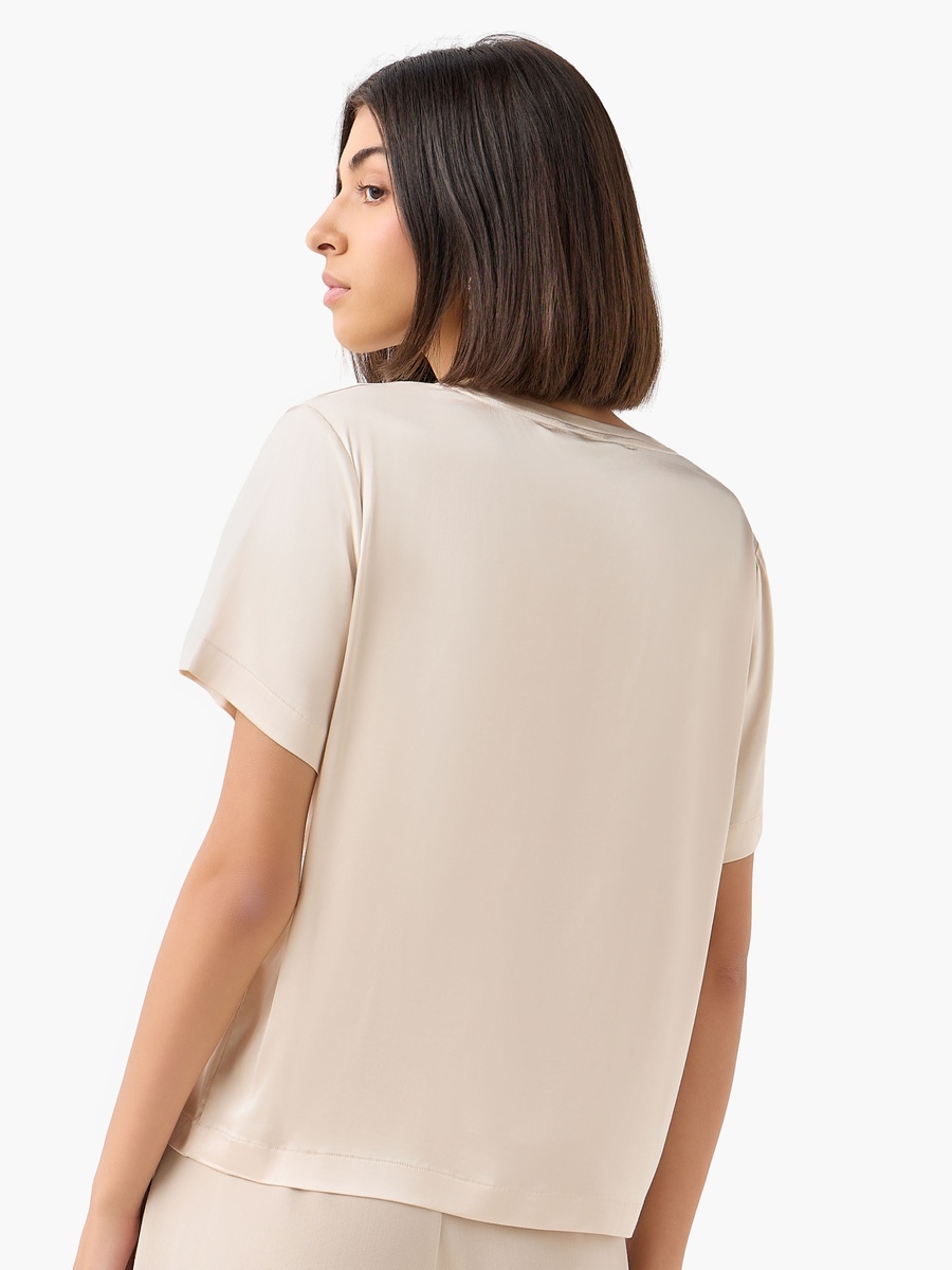 Regular Fit Viscose T-Shirt