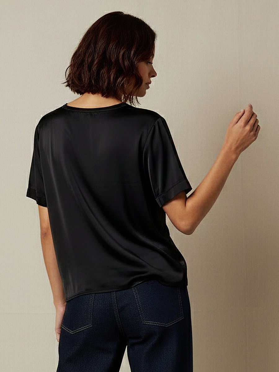 Regular Fit Viscose T-Shirt