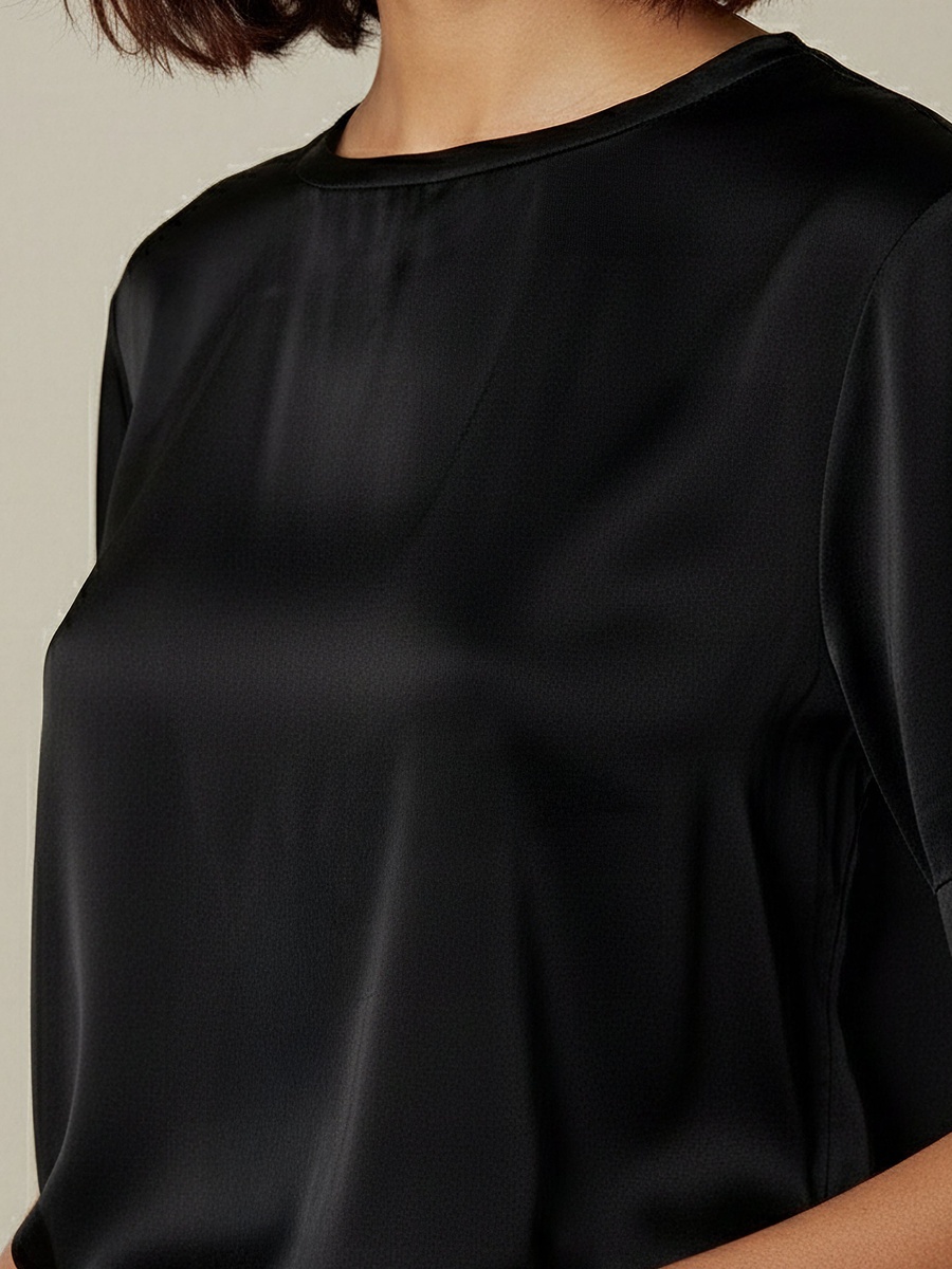 Regular Fit Viscose T-Shirt