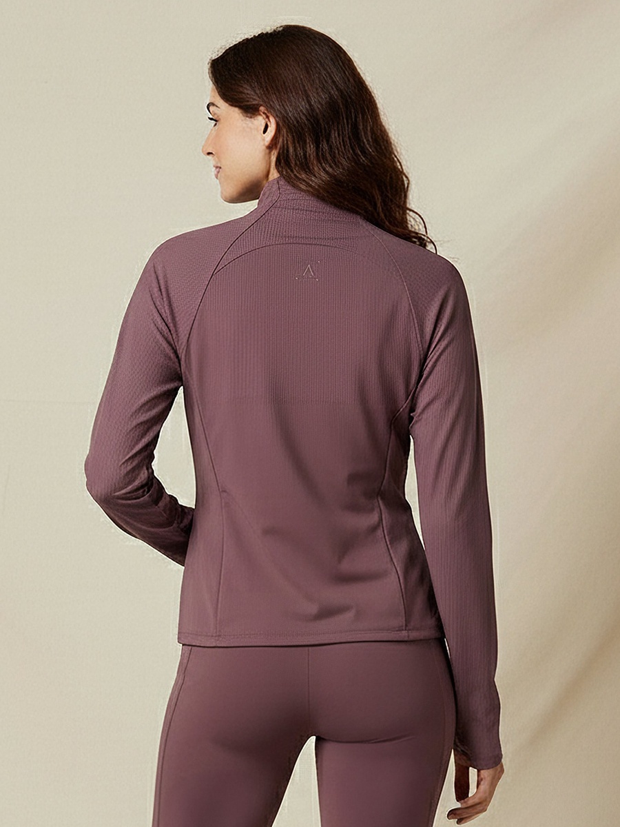 Women Ribbed Cropped Jacket