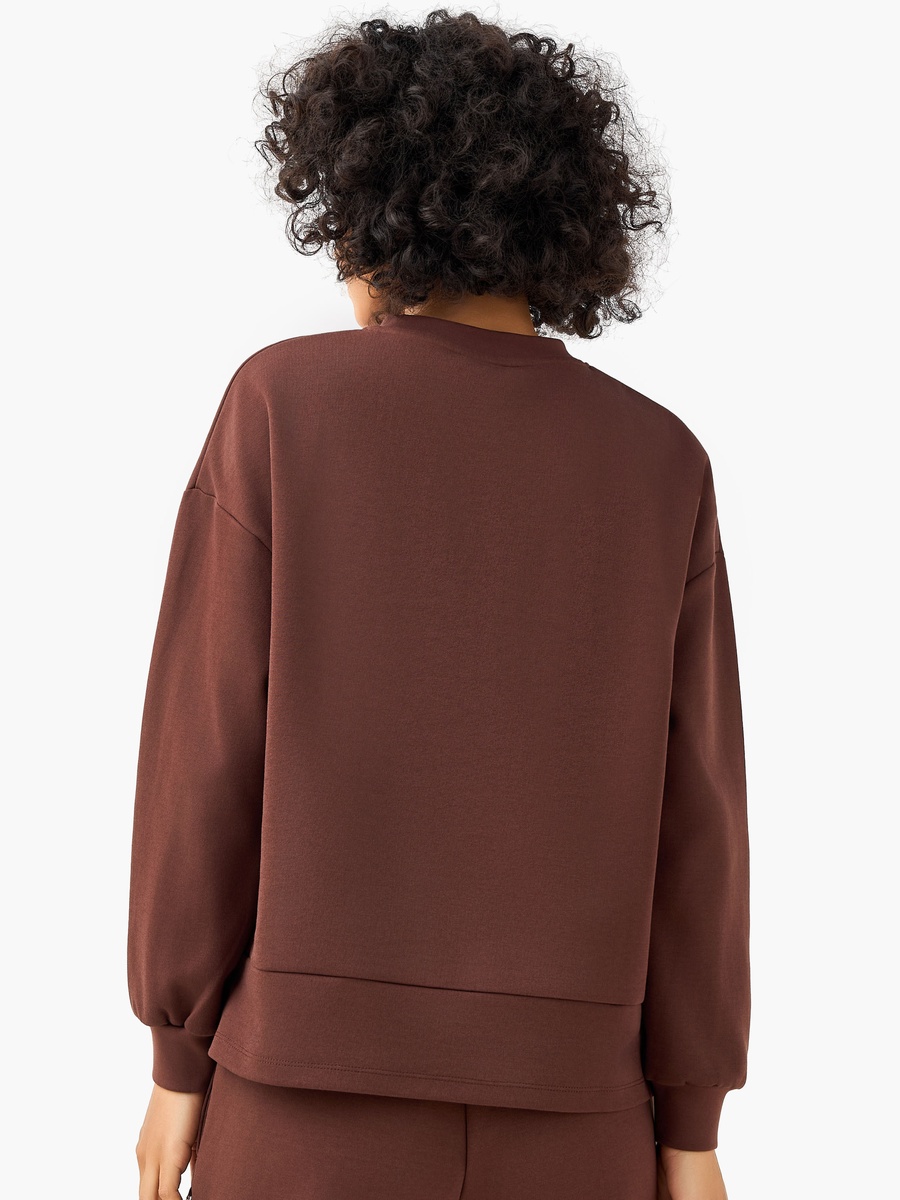 Regular Fit Sweatshirt with Chain Detail