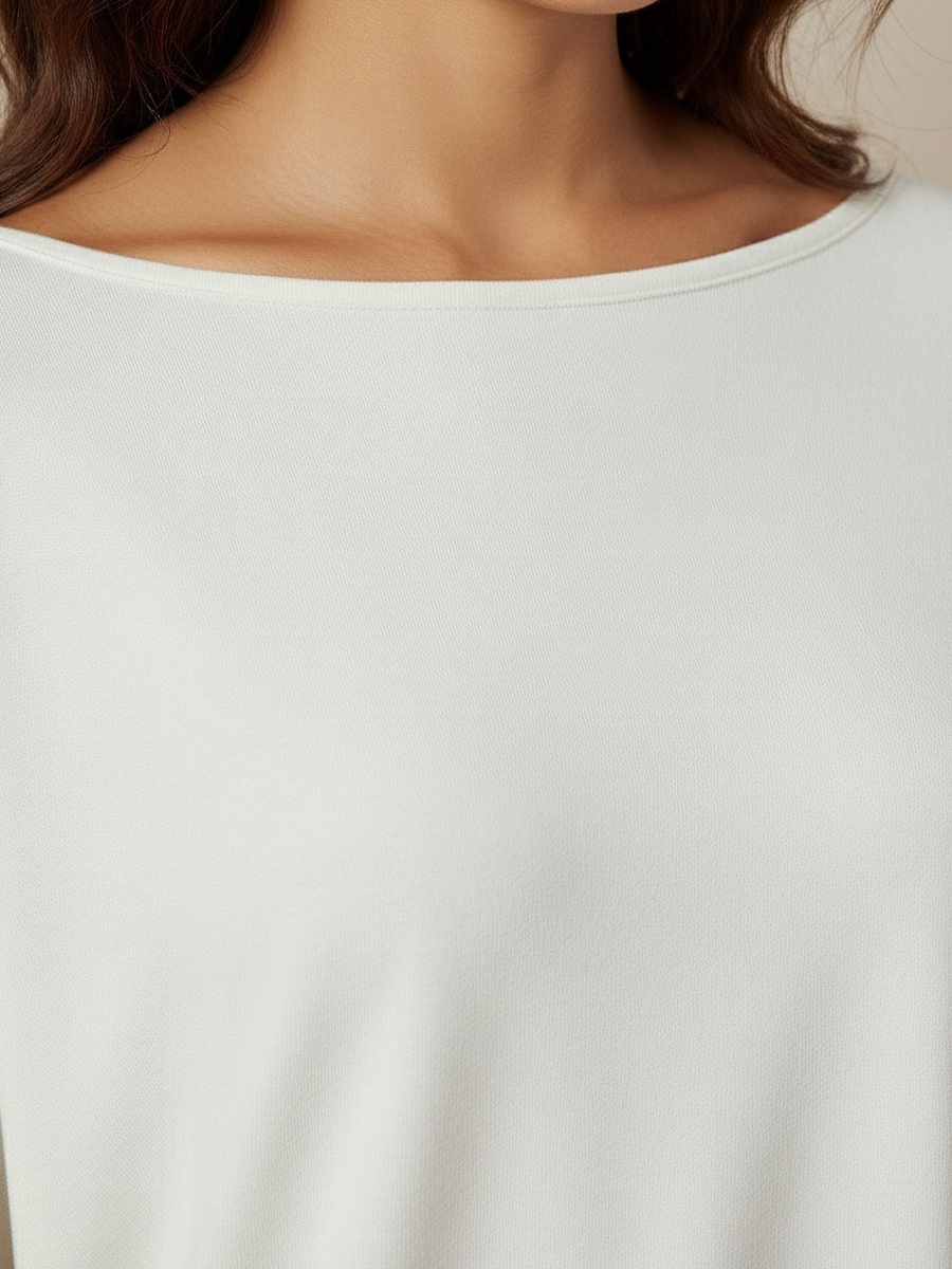 Women Boat Neck Sweatshirt
