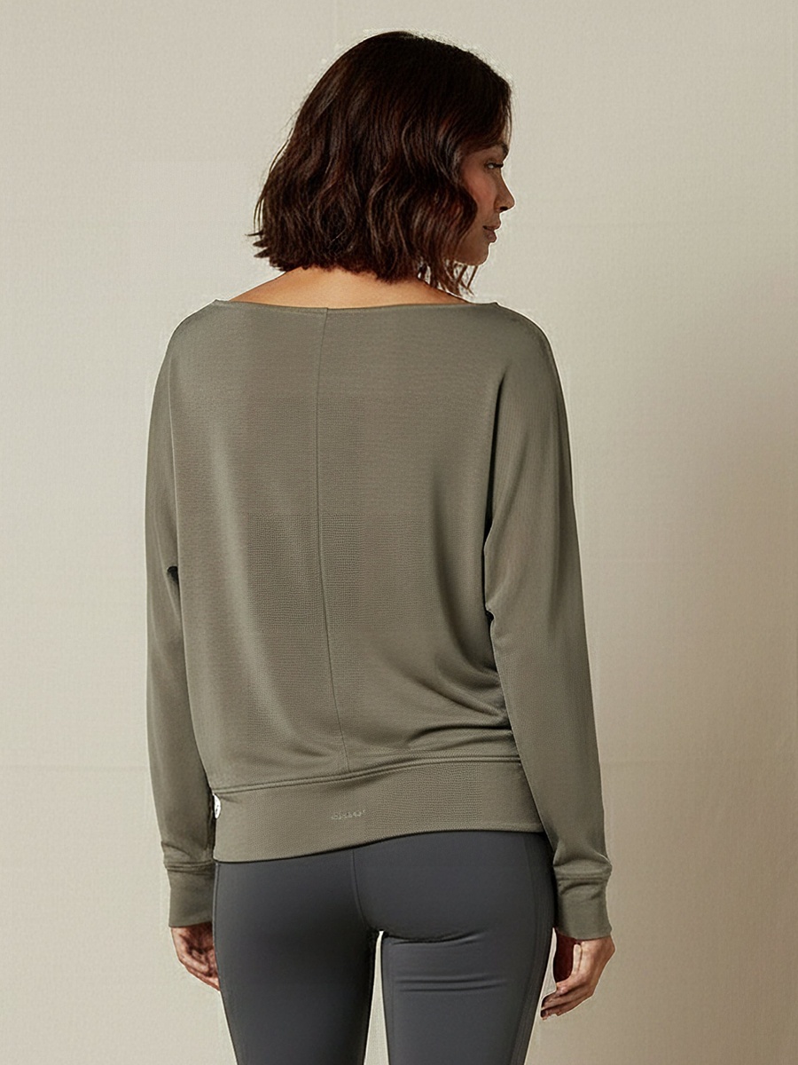 Women Boat Neck Sweatshirt