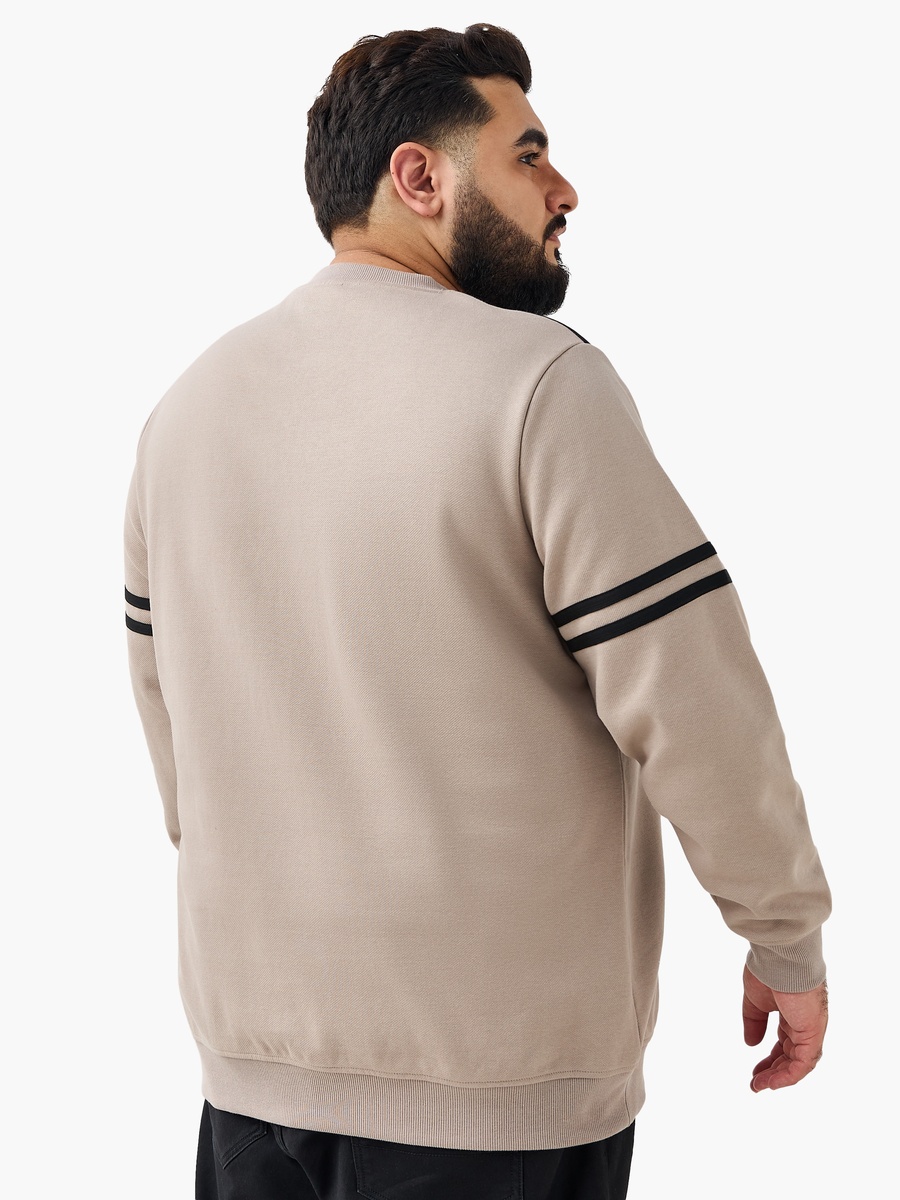 Men Regular Fit New York City Print Cotton Sweatshirt