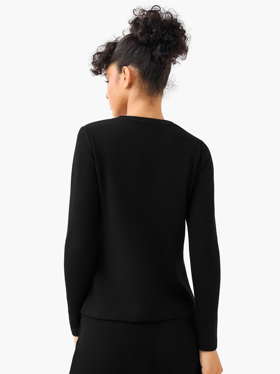 Regular Fit Textured T-Shirt